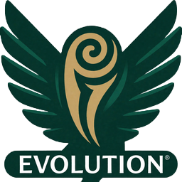 Logo des Live-Casino-Providers Evolution bei Casina Casino