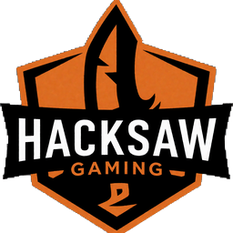 Logo des Spiele-Providers Hacksaw Gaming bei Casina Casino